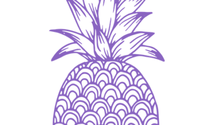pineapple vector graphic